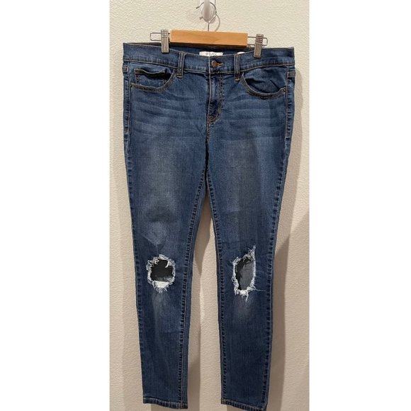 SP BLACK LABEL Denim - SP BLACK LABEL Distressed Skinny Jeans